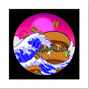 The Great Burger Wave Posters and Art